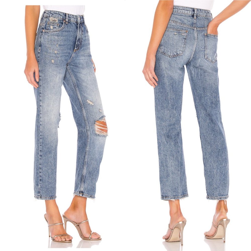 Free People Dakota Straight Leg Jean NWOT - Picture 1 of 5
